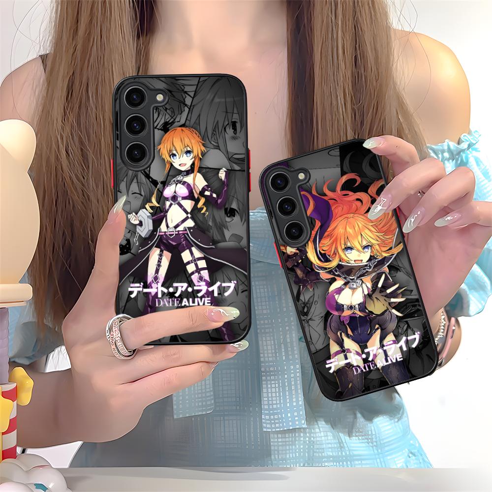 Чехол для мобильного телефона из силикона Date a Live Ямаи Кагуя для Samsung Galaxy S26 S25 S24 S23 S22 S21 Plus FE Ultra Цветная обложка
