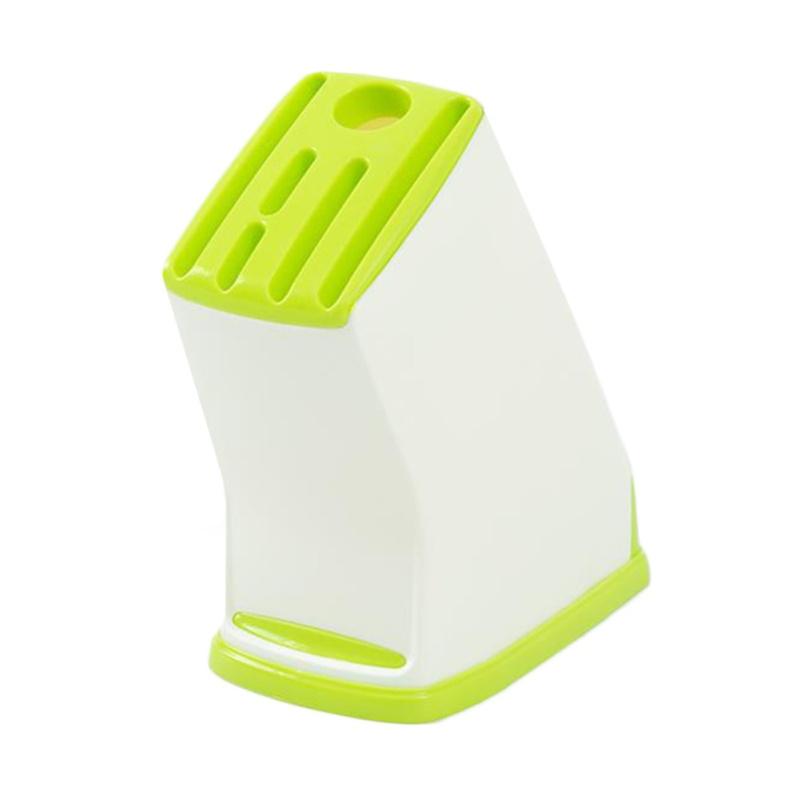 Бытовая кухня Пластиковый держатель резака Пластиковая кухонная стойка для крепления инструментов