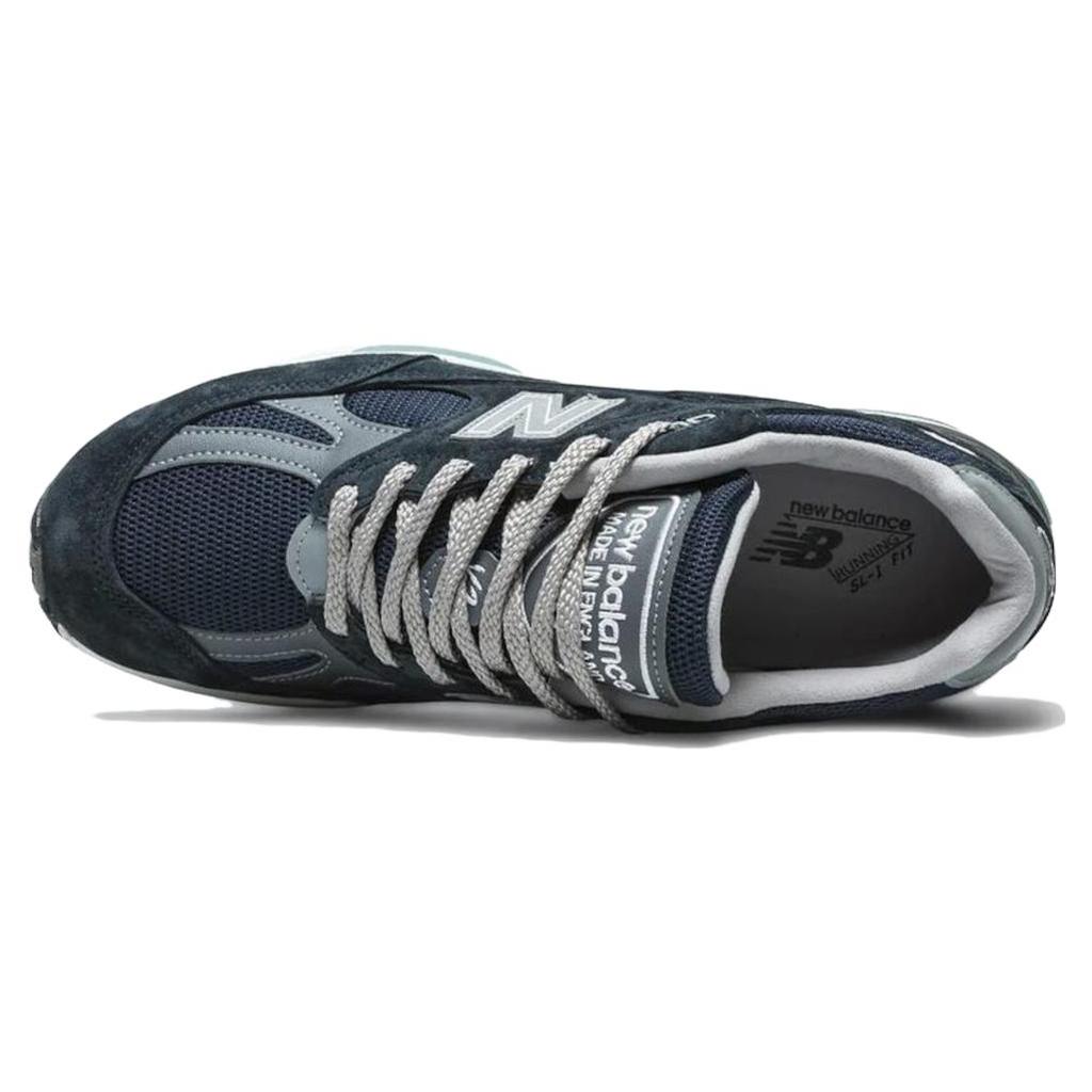 Новые New Balance 991v2 MiUK Темно-синие U991NV2