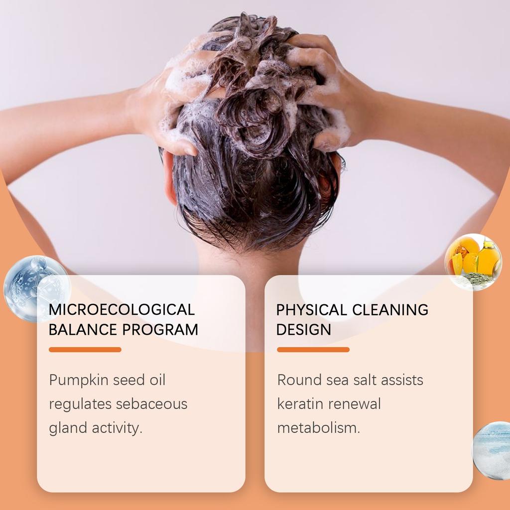 Scalp Scrub , Seed Oil Scalp Exfoliation , Scalp Itching , Remove Dandruff And Promote Hair Growth