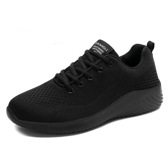 Autumn Spring Plus Size Running Shoes Men's Casual Flying Sports Zapatillas Hombre Shoes Trendy Mesh Sneakers Men H543