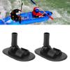 2PCS 180 Degree Rotation Kayak Canopy Mount Base Deck Mount Boat Tent Base Mount  for Rowing Boat