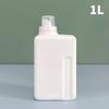 White Dispenser Container 250/600/1000ml Packaging Bottle  For Water Soaps Detergent Liquid
