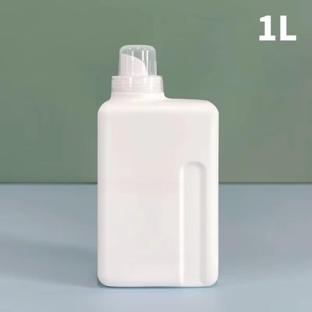 White Dispenser Container 250/600/1000ml Packaging Bottle For Water Soaps Detergent Liquid