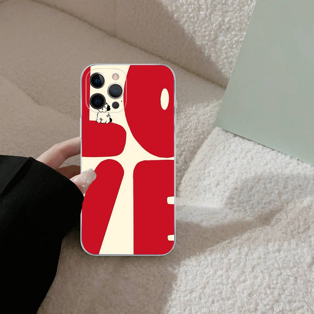 Такса Черная Полоска Для IPhone 17 16 16e 15 14 13 12 11 Pro Max Mini Plus Чехол для Телефона