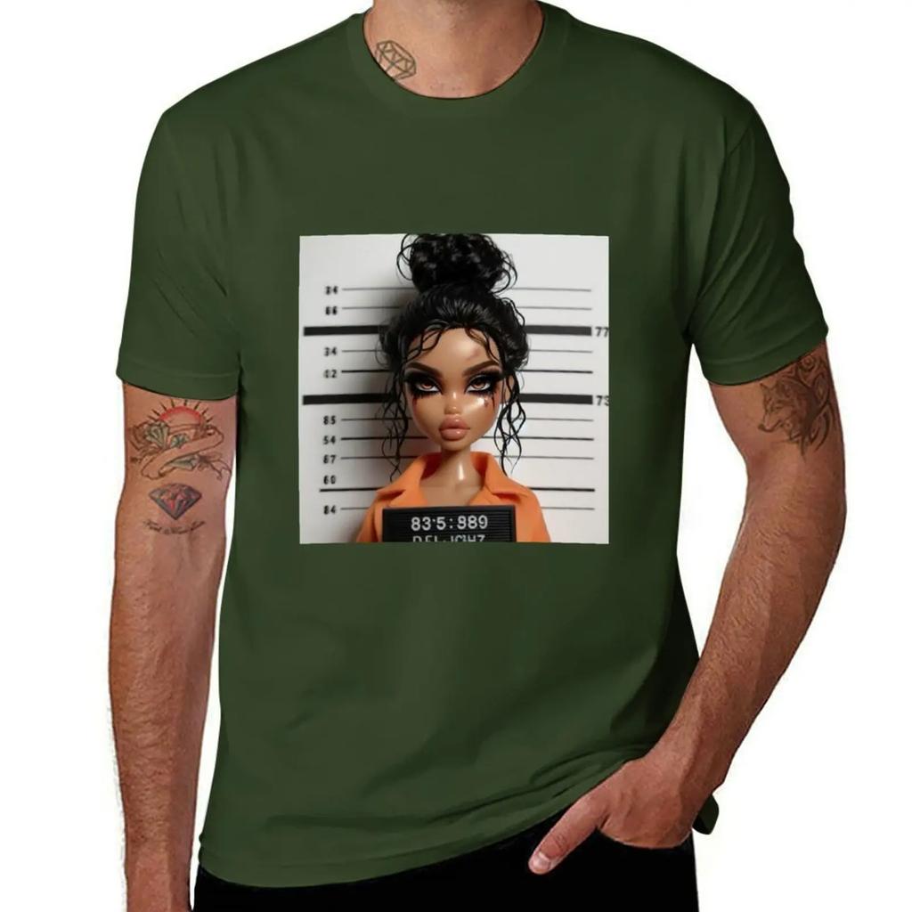 Detained Girl TShirt custom t shirt boys whites baggy shirts shirts men