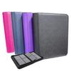 4 Pocket Toploader Binder PU Game Card Album Durable Toploader Album  For Trading Cards