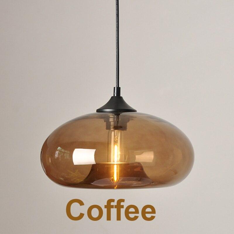 Современный стеклянный подвесной красочный подвесной светильник для гостиной, бара, кухни, ресторана, кафе, столовой, скандинавские домашние светильники