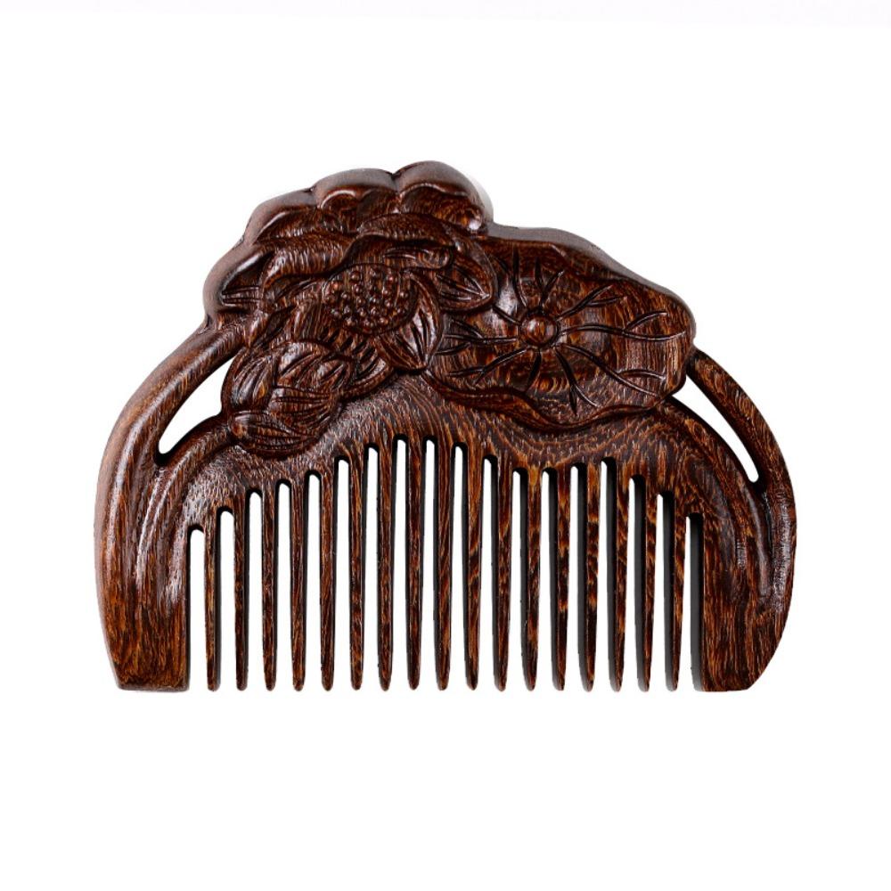 Scalp Sandalwood Comb Rabbit Wooden Comb Fashion Massage Wood Comb Gift