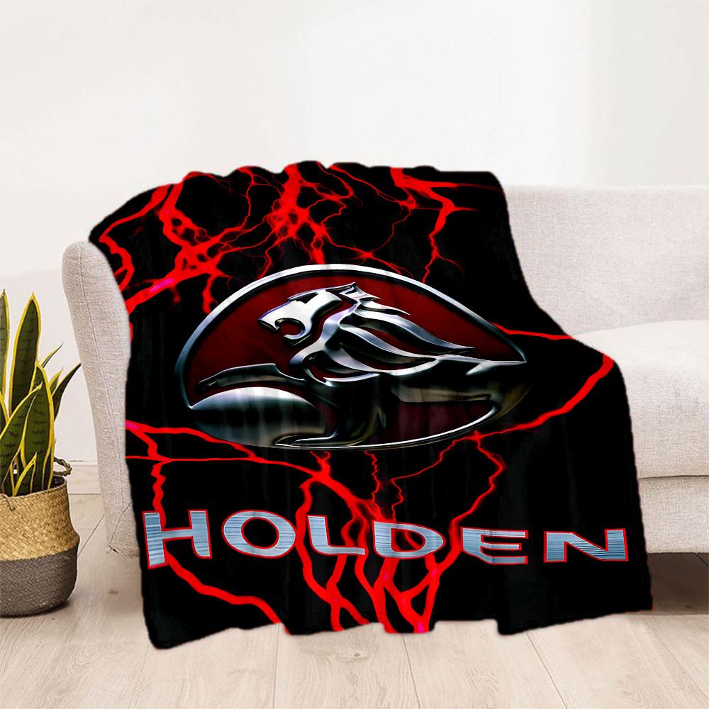 Electric Energy Holden Logo Flannel Blanket-Soft and Suitable for Sofas,Beds,Offices,Travel,All Seasons,Great Gift for Holidays and Birthdays.