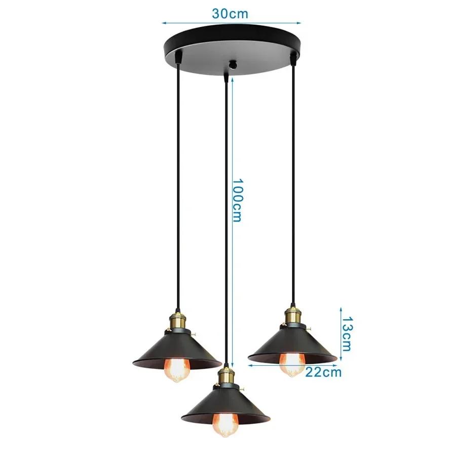 Подвесной светильник Simple Design применяется для гостиной, дома, спальни, ресторана, отеля, декоративные черные подвесные потолочные светильники