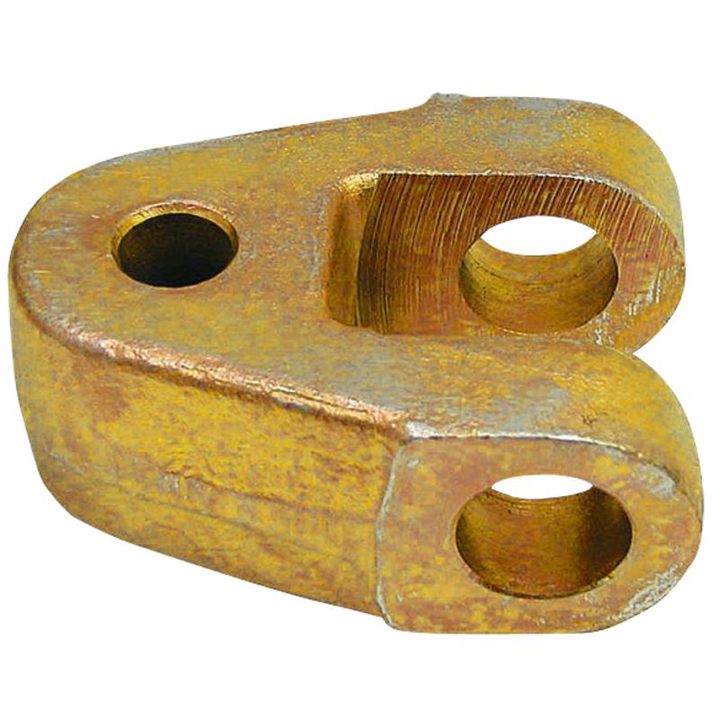 Articulated clevis head, diameter 32 , thread category 3, trailer hitch 120290