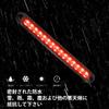Xuzimaoyi Trailer High Mount Stop Lamp 12V 24V LED Light Bar Red 15LED V Brake Тормоз Левый Правый Поворот Грузовик Прицеп Автомобиль Светодиодный Световой Сигнал