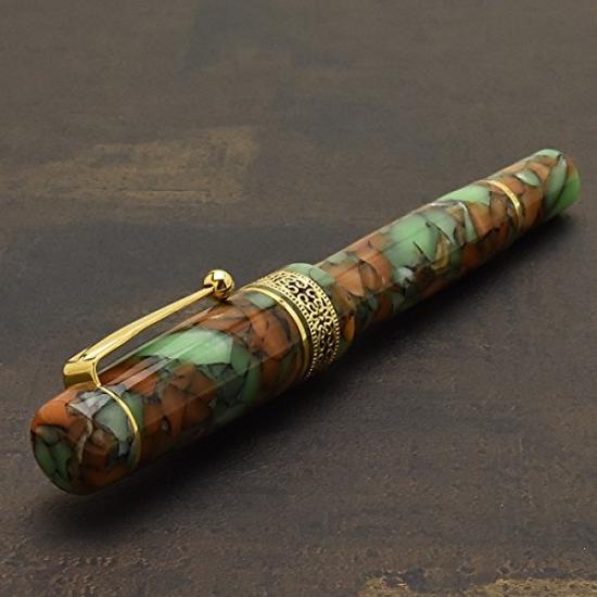 Pent Symphony Adagio Fountain F Pen, Poet's Forest, (Fine Nib)