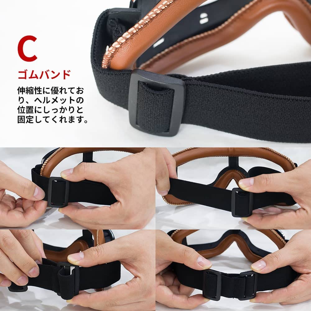 [Маттиола] Мотоциклетные очки Harley Мотоциклетные очки Пыленепроницаемые, Ветрозащитные, Снегозащитные, Защита от УФ-лучей Включает сумку для хранения (Черная оправа + Серые линзы)