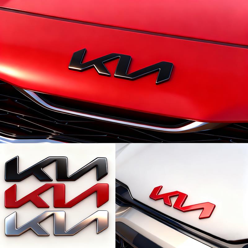 ABS Наклейка-значок на капот и багажник автомобиля для KIA EV6 Stinger RIO Sorento Picanto Ceed Borrego Syros K4 K5 K8 K9