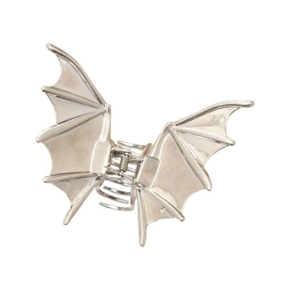 Y2k Bat Wing Hair Claw Shark Clip Bat Hairpin Gothic Bat Claw Clip  Halloween
