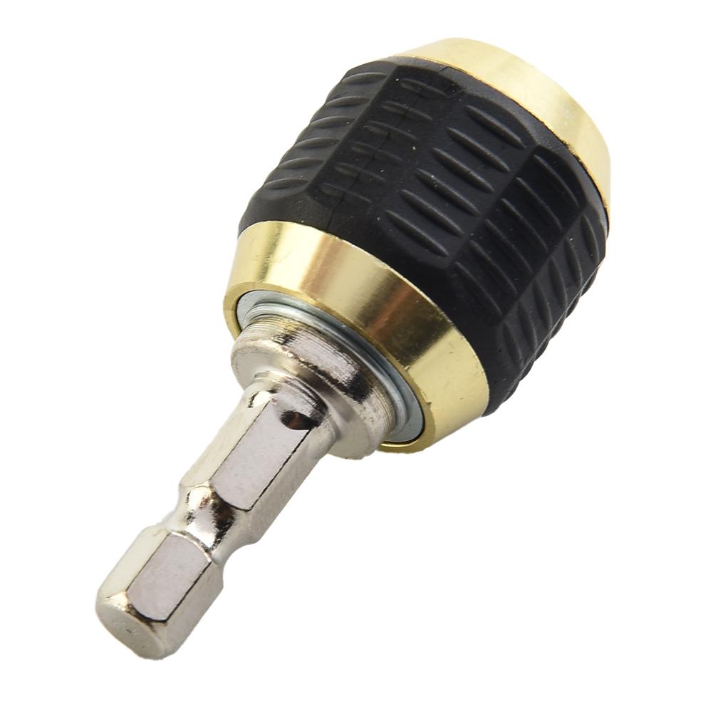 2 шт. Шестигранный хвостовик 60 мм Бесключевой патрон для дрели Отвертка Быстросменный Адаптер-конвертер