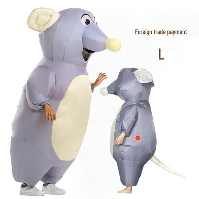 Надувной милый костюм капибары Микки Мауса для вечеринок на Хэллоуин