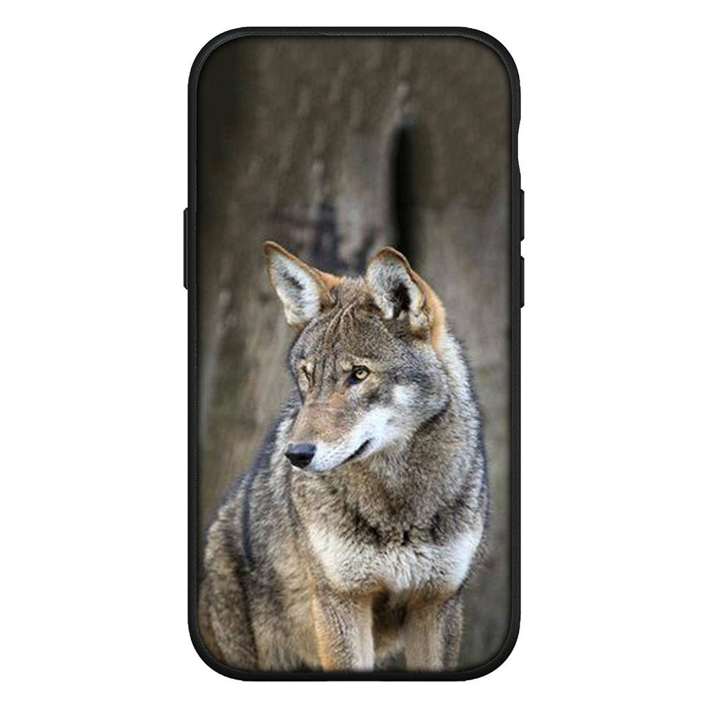 Cover for iPhone 16 15 Xiaomi Redmi Note 14 13 12 11 Pro Max X 8 9 16e Samsung Galaxy S25 S24 S23 Moto A4 OPPO Huawei Stalking Wolf Art Phone Case