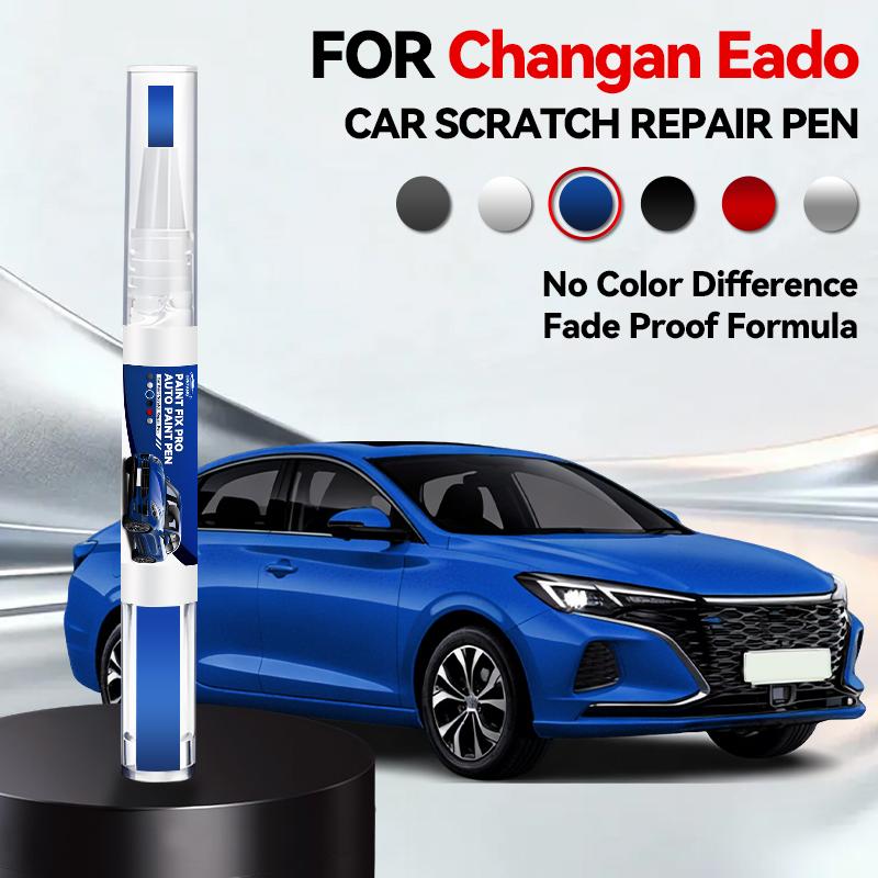 Ремонтный маркер для краски Changan Eado Plus, подкрашивание царапин, DIY автомобильные аксессуары, Черный, Белый, Серебристый, Красный, Серый