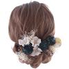 Beauty Gorgeous Hair Ornament Perfect for Entrance Fireworks and 20th Birthday Gatherings 2073h [LALALA Flowers] Coming-of-age Ceremonies,