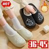 36-45 Winter Women Cotton Slippers Waterproof Warm Plush Shoes Fashion Indoor Home Thick Sole Footwear Non-Slip Solid Couple Slippers