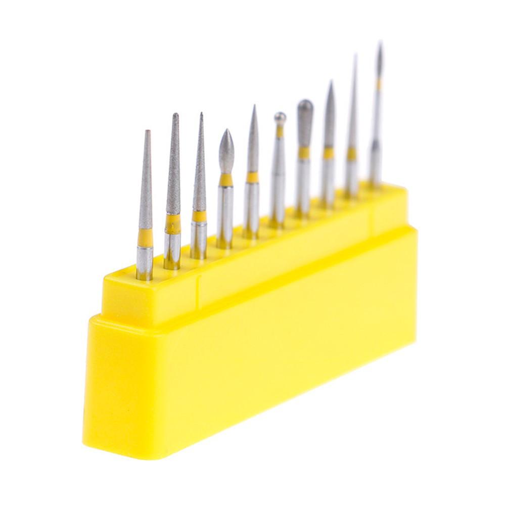 10Pcs of Dental Bur High Speed FG-105 Ceramic / Polishing Drill