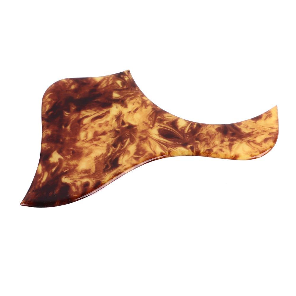Thickened Guitar Pickguard Clear Amber Scratch Plate Acoustic Guitar Pickguard Acoustic Guitar