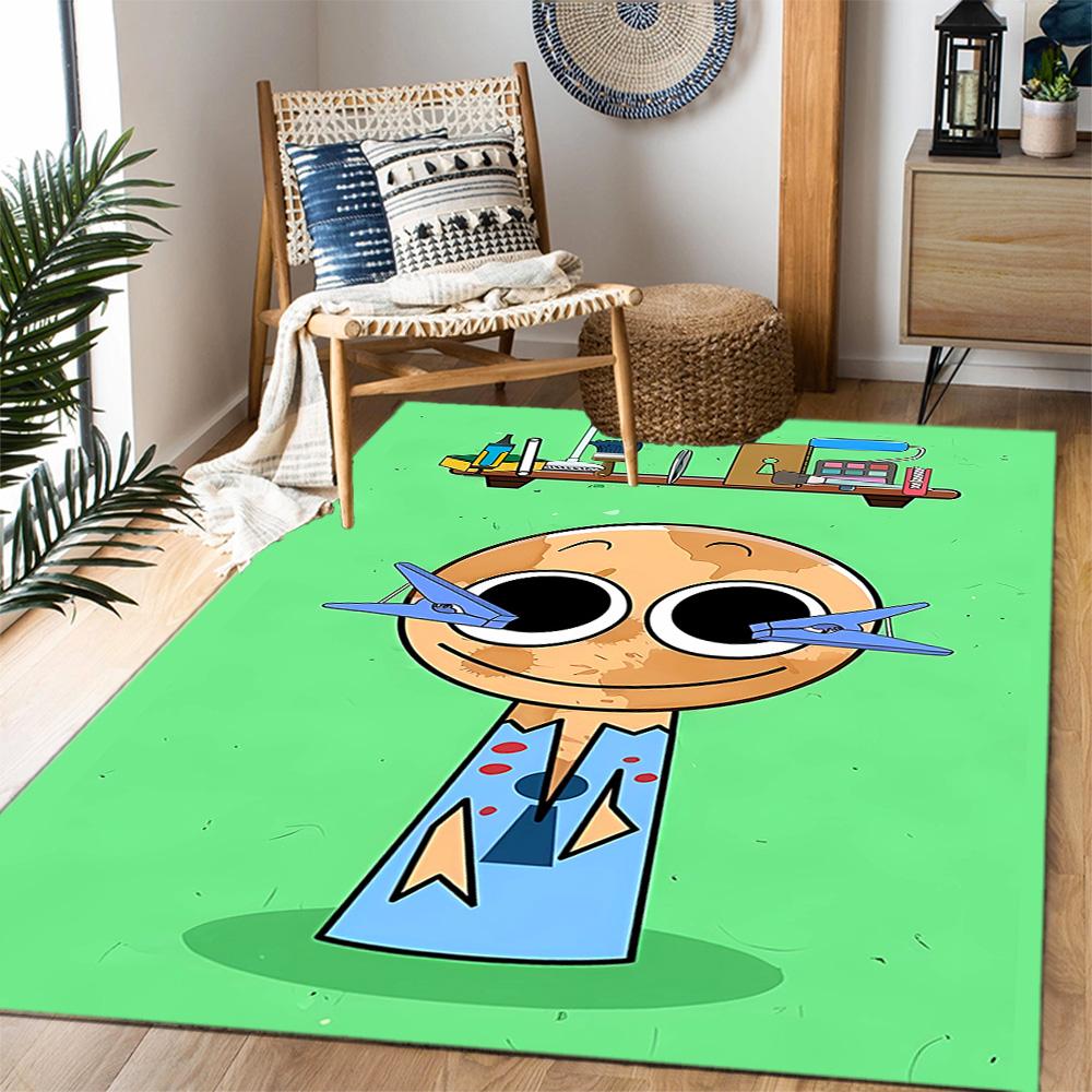 Sprunk Love Adventure Area Rug Perfect for Dormitory Bedrooms Outdoor Balcony Anti-slip Rug Office home decor Perfect Gift for Women/Men