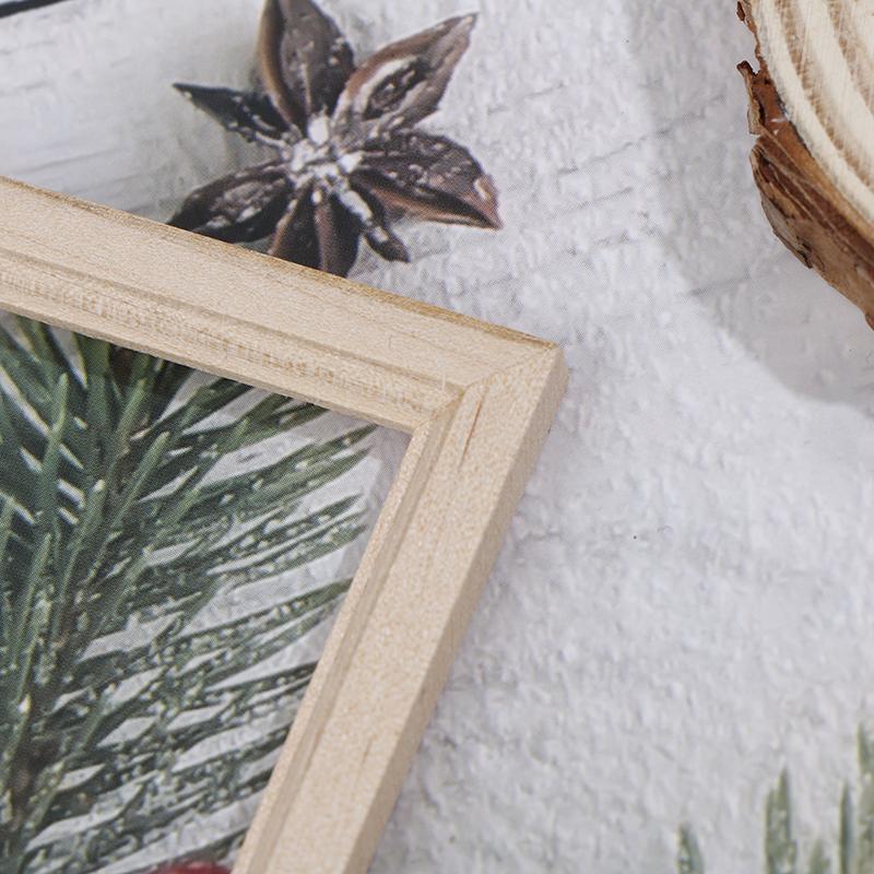 1/12 Кукольный домик Миниатюрная деревянная фоторамка Моделирование Мебель Модель Аксессуары