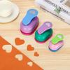9-75mm Gifts DIY Scrapbooking Cards Making Heart-shaped Hole Punch Embossing Paper Shaper Cutter