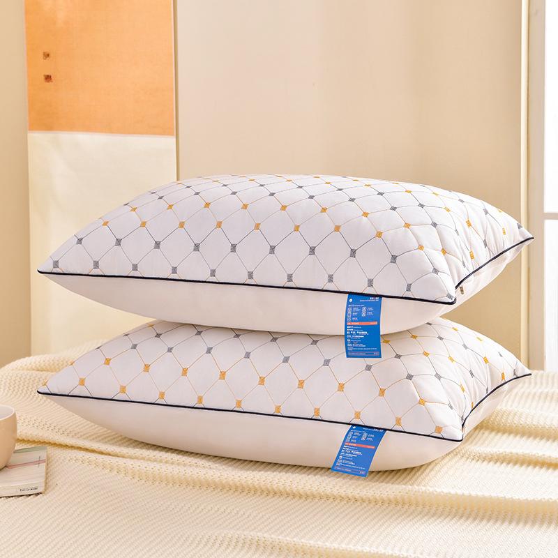 Подушка для подарка Star Feather Velvet Hotel Hotel Подушка для защиты шеи Подушка для защиты дома Подушка для студента