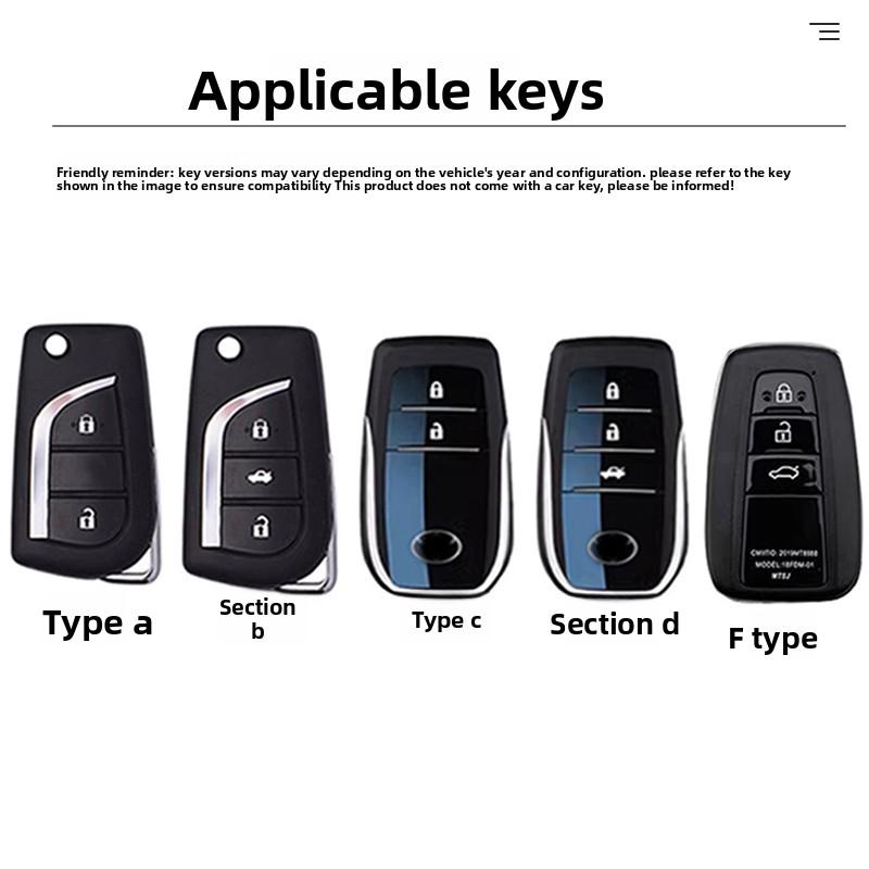 QVPJ3 Toyota Corolla Cross key cover 2024 model, special for Toyota Corolla Pioneer Elite Edition hybrid vehicle, for men