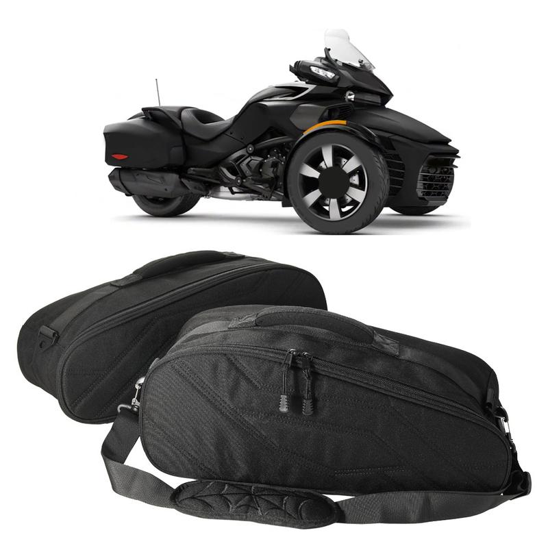 Сумки на седло Для Can-Am Для Spyder Для F3T Для F3 2016+ Мотоциклетная сумка Боковой кофр Внутренние сумки Багажные сумки