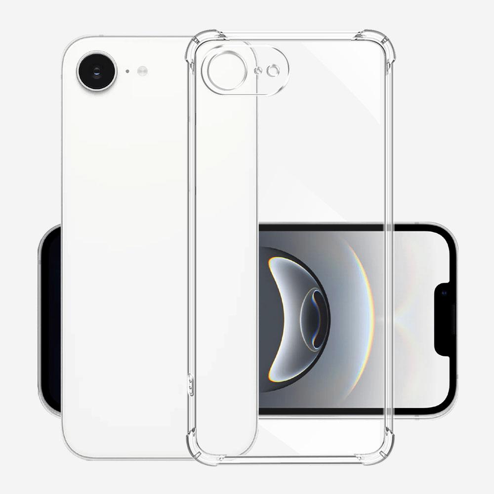 Для Apple iPhone 16E 16 E Чехол Прозрачный Силиконовый Мягкий Чехол для Телефона Для Iphone SE 4 SE4 2025 Фунда Прозрачный Ударопрочный Чехол с Подушкой Безопасности