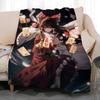 classic game IP The Touhou Project Throw Soft Coral Fleece Blanket 310gsm Fluffy Warm Throw for Sofa Bed Couch Bedroom Decor