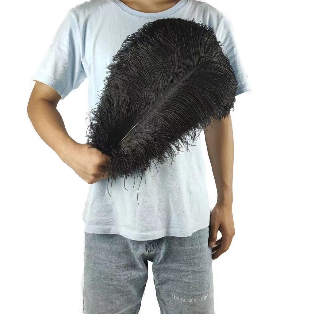10PCS 45-50cm Colorful Big Feathers Ostrich Table Flower Table Flower Wedding Decoration Ostrich Feathers