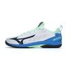 Wave Drive Neo 4 Comfortable Versatile Shock Absorption Non-Slip Low-Top Training Shoes Unisex Sneaker White Green Blue 81GA250001