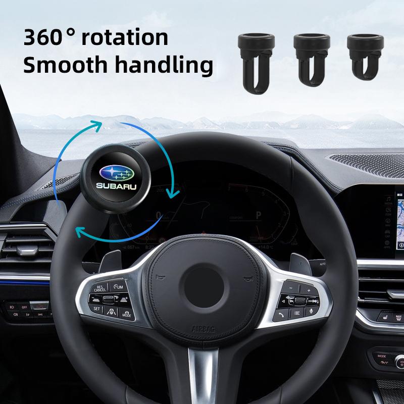 Car Steering Wheel Anti Slip Handle Booster Grip Ball For Subaru Forester Legacy BRZ STI XV Outback Impreza WRX 2006 Crosstrek