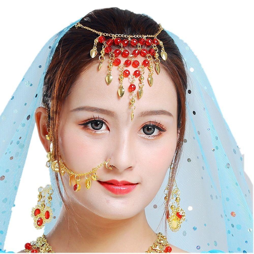 Богемный ободок для волос с пайетками Костюмы для танца живота Сияющие украшения с пайетками Шоу-шоу