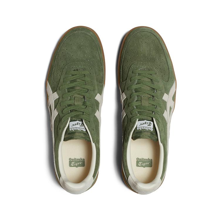 ONITSUKA TIGER Gsm Fashion Comfortable Low-Top Skate Shoes Unisex Sneakers Dark-Green 1183C436-300