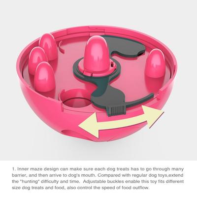 Игра для мозга Собака Интерактивная игрушка с лакомством Лабиринт для еды Кормушка-пазл Щенок Качели Кормушка с дозатором лакомств Веселые испытания