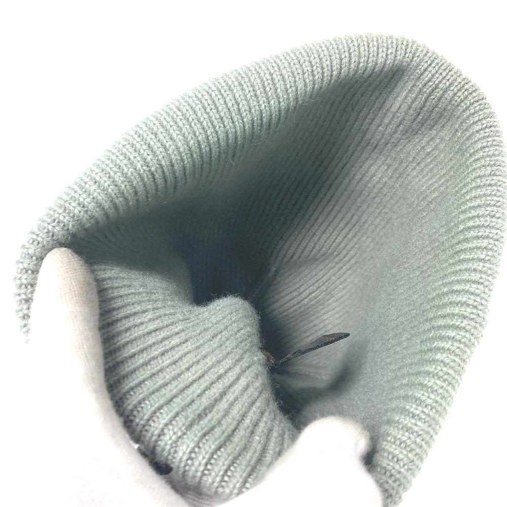 Louis Vuitton logo beanie hat knit hat knit cap Knit hat Cashmere GreenBased