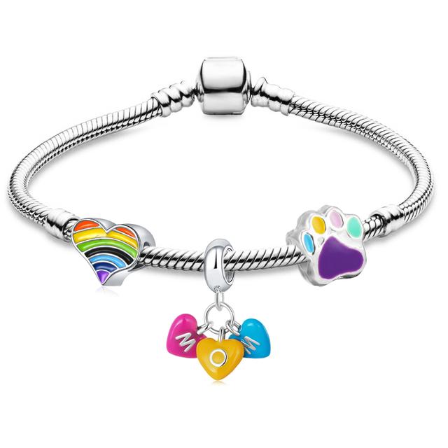 Высокое качество Хэллоуин тыква летучая мышь призрак подвески бусины кулон с подвесками браслеты для женщин детские украшения