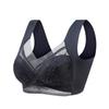 3pcs Contrast Lace Wireless Bras, Comfy & Breathable Push Up Bra, Women's Lingerie & Underwears