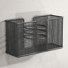 Iron Hair Dryer Storage Rack No-Drill Comb Curling Storage Rack  for Home