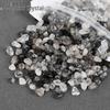 Brazilian Black Rutilated Quartz Crushed Stone for Purification and Decoration