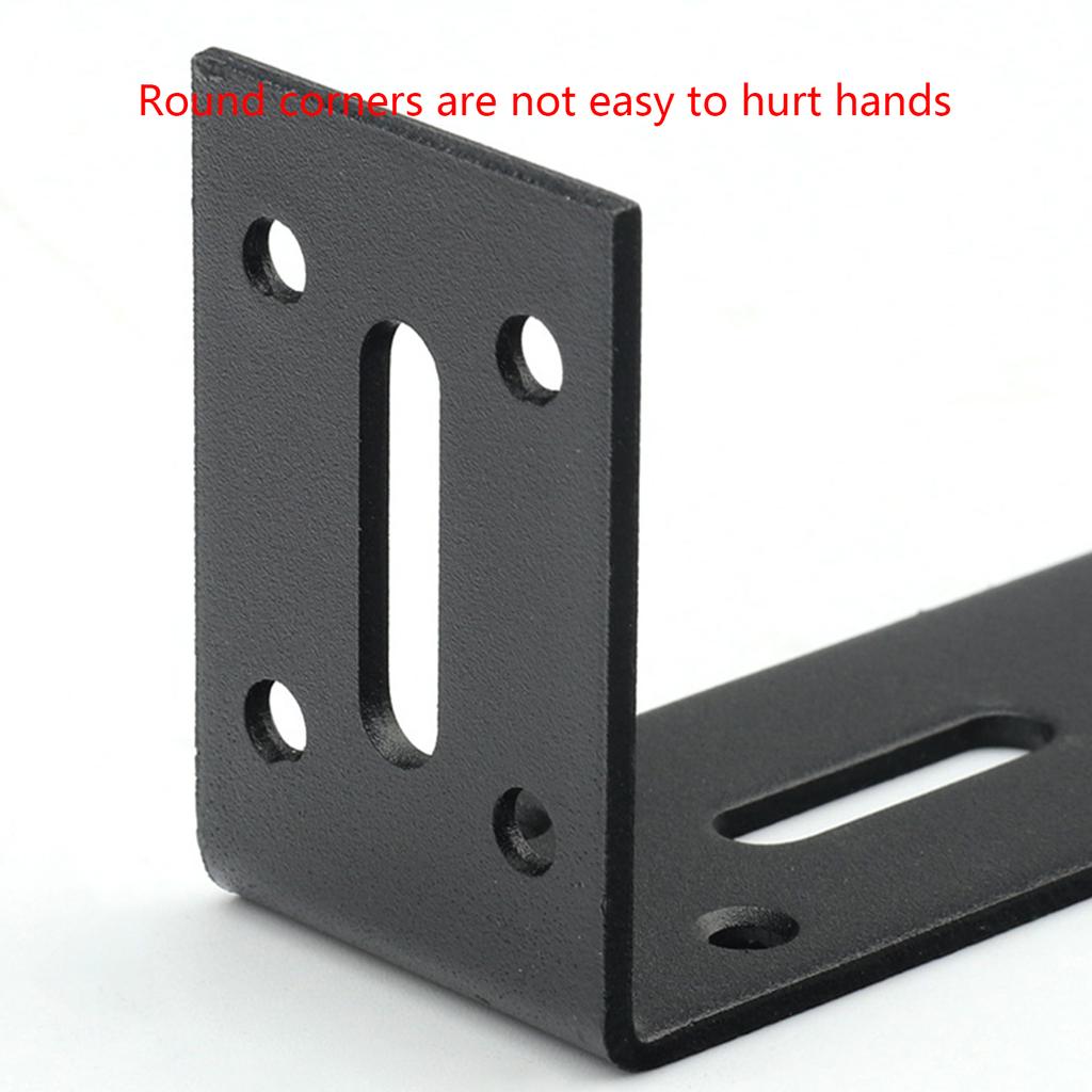 Прочные кронштейны для полок L-образной формы 60x120 мм, 40x80 мм, кронштейн из холоднокатаной стали, прочный угловой кронштейн