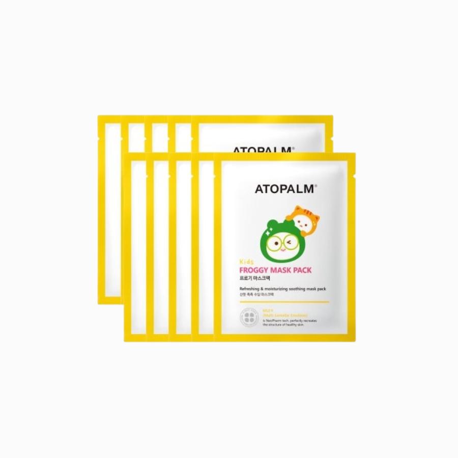 ATOPALM Kids Froggy Mask Pack Set 10ea